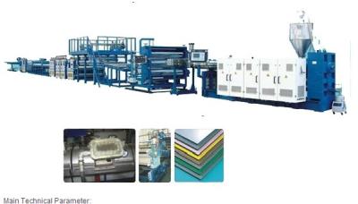 China Single Screw ACP Composite Panel Production Line Ecofriendly Energy Saving for sale