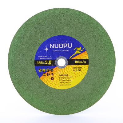 China Metal 16 Inch Green Cup Wheel Fin Disc for sale