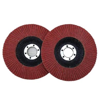 China Metal 4.5 Inch Polishing Tool Fin Grinding Pads Grit 60 Fin Discs Sanding Sheet Disc Abrasive Metal, Stainless Steel 1000 Pcs NC; ZHE for sale