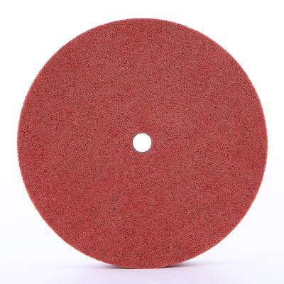 China High Yield Matt Abrasive Polishing Grinding Wheels Unitized by Nonwoven Nylon Fabric for sale