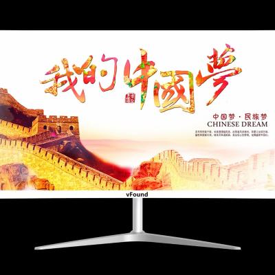 China 18.5 Inch iF1958WPH Curved Desktop Computer 1366*768 HD Al On One PC for sale