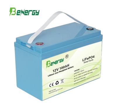 Cina 100AH 12V batteria al litio pacchetto 4pcs Celle 100A Max corrente di scarica in vendita