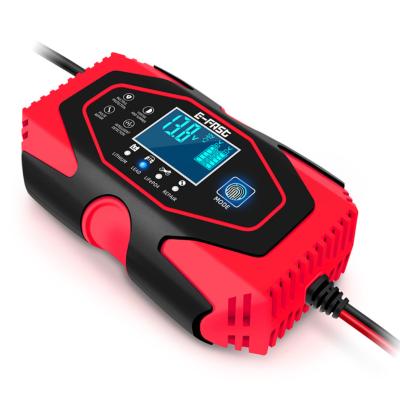 China 12V 6A 24V 3A cargador inteligente de batería de plomo ácido Smart Pulse Reparación cargador de batería de litio en venta