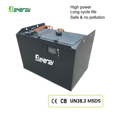 China Batería de litio de carga rápida de 48V 460AH para montacargas eléctricas automáticas montacargas eléctricas y montacargas manuales en venta