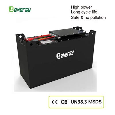 Cina 24V 200Ah 202Ah LiFePO4 batteria per carrelli elevatori a lungo ciclo vita batteria al litio ferro fosfato per carrelli elevatori in vendita