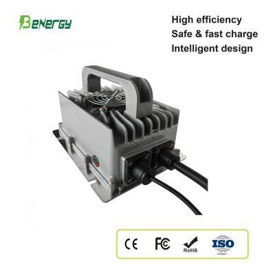 China 72V 10A IP67 Impermeável 800W Carregador de Bateria de Íons de Lítio Para Carrinhos de Golf e Veículos Elétricos à venda