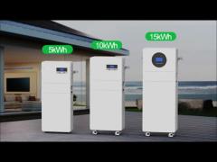 OEM 5KWH Lifepo4 Solar Battery With 5Kw Inverter Lithium Battery All In One Solar Sytem