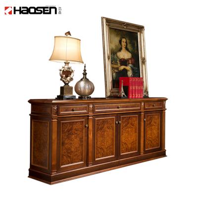 China Office Furniture Traditional Wooden Luxury Classic Storage Cabinet for sale