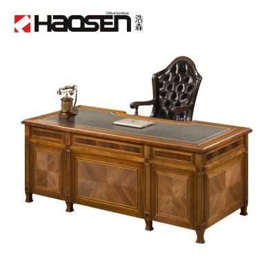 China Haosen Rafflo 0820 Luxury Modern Office Table Luxury Executive Table for sale