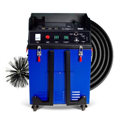 China Professional Round/Rectangular/Vertical/Horizontal Air Conditioning Duct Cleaning Machine with Vacuum Brushing Camera for sale