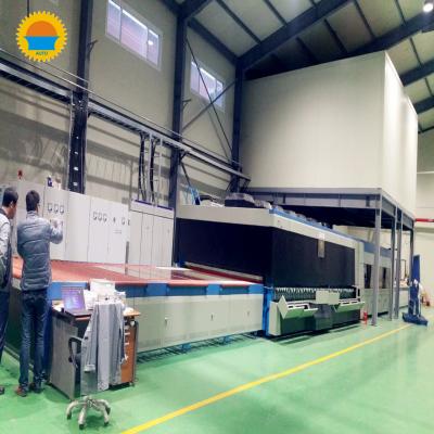 China 2000 * 3000 mm horizontaler Rollenherd-Flachtemperofen zu verkaufen