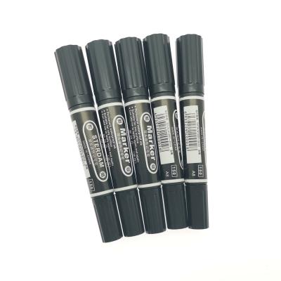 China school & office & Factory High Quality Private Logo Double Head Permanent Marker Pen For Graffiti And Sketch for sale