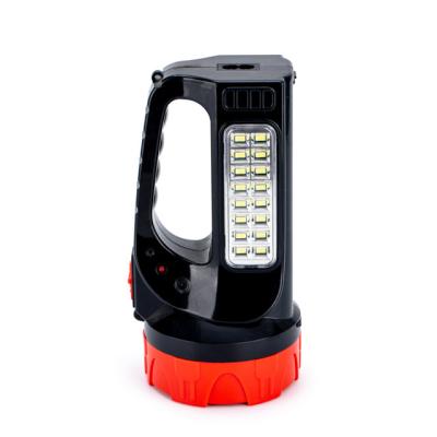 China Camping Portable Rechargeable Led Handheld Spotlight With Solar Power for sale