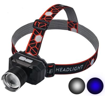 China Campsite; hunt ; super bright rechargeable LED head light etc. HUAGE XHP50 USB Most Powerful Hunting Headlight for sale