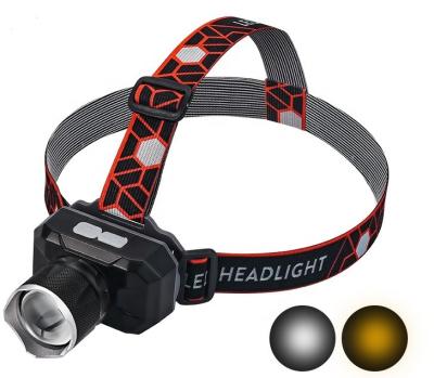 China Campsite; hunt ; head LED background light etc. HUAGE XHP50 USB Chasing Headlight Build-in Li-ion Battery for sale