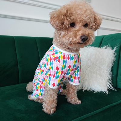 China Wholesale Summer Designer Puppy Clothes Viable Luxury Dog Clothes Tide Brand Luxury Dog Clothes Pet Accessories for sale