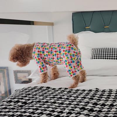 China Viable hot sale autumn and winter luxury dog ​​shirt clothes design dog printed sweatshirt for pets dog clothes luxury for sale