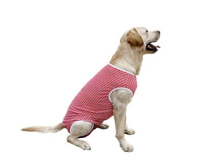 China Large And Medium Dog Pants Rules Sustainable Clothing Vest For Pet for sale