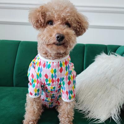 China Viable Doggie Outfits Pet Clothing Designer Summer Thin Shirt Pets Dog Clothes for sale