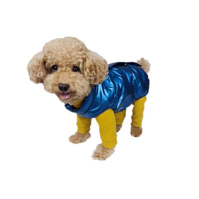 China Small dog viable newcomer prices of the best down jacket vest waistcoat waterproof extremely thick vest for sale