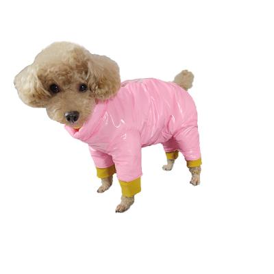 China Durable Dog Bag Belly Waterproof Cotton Padded Candy Color Padded Jacket for sale