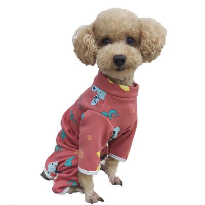 China Quality Workmanship China Viable Cartoon Bestselling Dog Woolly Belt-Hugging Quadruped Quadruped Coat for sale