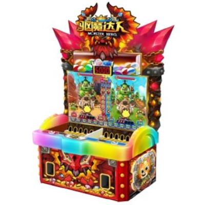 China Video Lottery Amusement Monster Hero Indoor Ticket Redemption Game Machine For Sale W950*D1273*H1977mm for sale