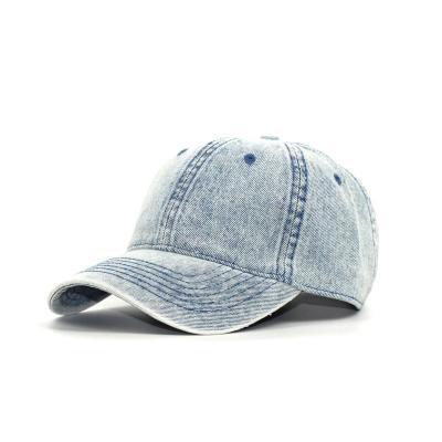 China JOINT Korean version the trend of casual wholesale sports hat men and women baseball cowboy faded soft top gorras hat retro hats for sale