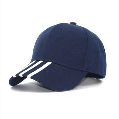 China JOINT High End Brand New Spring Cotton Sports Hat Stripe Baseball Cap And Autumn Fashion Sunshade Hat Gorras for sale