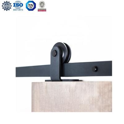 China hardware de la puerta del granero de puente de los 6.6ft que cuelga la pista y los rodillos superiores de puerta de granero del soporte en venta