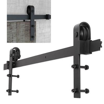 Chine Matériel intérieur de Matte Black Sliding Barn Door 2 mètres à vendre