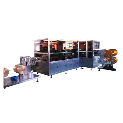 China Garment Shops Automatic Saline Bag Making Machine High Frequency IV Welding Bag Product Line for sale