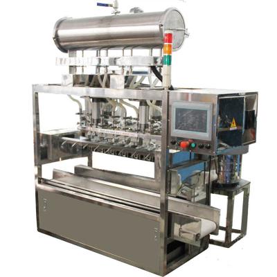 China 8 Nozzles Chemical Automatic Infusion Bag Filling Machine With Clean Air System for sale