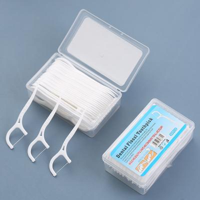 China High Strength Degradable Dental Floss Eco - Friendly Disposable Tooth Picks Toothpick for sale