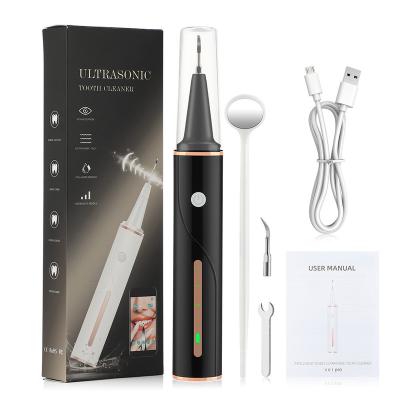 China Household Visual Ultrasonic Electric Dental Calculus Removal Ultrasonic Electric Dental Calculus Steel Professional Led Light ABS+stainless Dental Scaler for sale