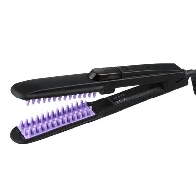 China NEW Home Steam Flat Iron Hair Care Recover Damaged Negative Ion Hair Soft Treatment Hair Straightener for sale