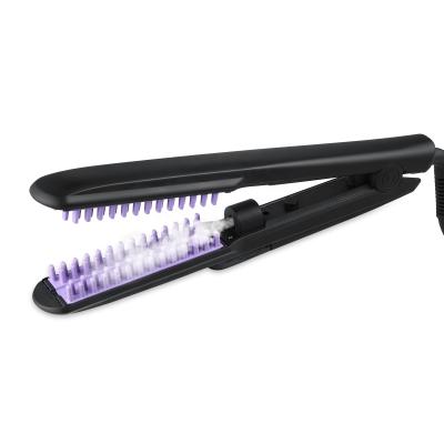 China Home Steam Hair Straightener Comb Professional Ceramic Hair Straightening Brush Jet Steam Tools for sale