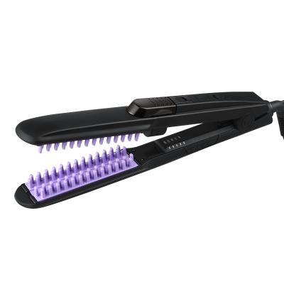 China Portable Home Steam Hair Straightener Comb With Comb Teeth Spray Electric Hair Straightener for sale