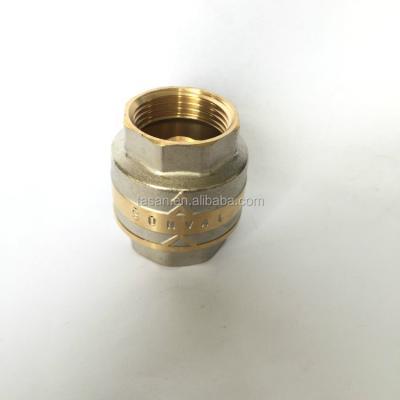 China General Brass Core S4180 Universal Brass Body Spring Loaded Check Valve for sale