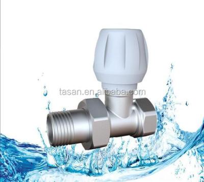 China S3207 General Angle Brass Manual Radiator Valve for sale