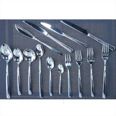 China Sustainable 14pcs Stainless Steel Spoons Fork And Knife Set Hotel Restaurant Cutlery In Flatware Set for sale