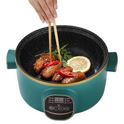 China Outdoor Widely Used Household Dormitory Top Quality Electric Hotpot With Steaming Grill for sale