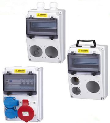 China ABS OEM ABS waterproof industrial multi plug sockets combined box power distribution box for sale