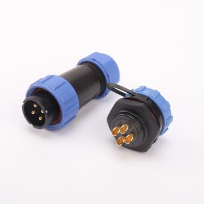 China Automotive SP21 Aviation Connector SP2110 Plug SP2112 Rear nut socket IP68 waterproof connector for sale