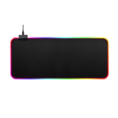 China Game AIWO Make Your Own Logo Extra Long Mouse Pad Custom Style With 7 Color Circulation Light 12 Breathing Mode for sale