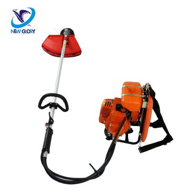 China Super September 328 2-Stroke Backpack Gasoline Power Grass Cutter for sale