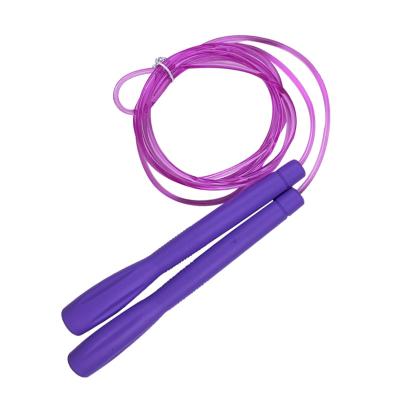 China Easy Adjustable Length Weighted Pattern PVC Skipping Rope Skipping Rope for sale