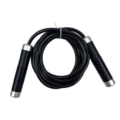 China Easy Premium Heavy Steel PU Jump Rope With Bearing Unisex Improve Aluminum Alloy Rope Skipping for sale