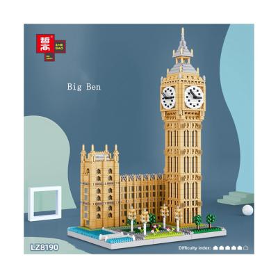 China Professional ABS China Manufacture Well Sell New Type Big Ben Block For Kid for sale