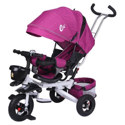 China Ride On Toy Luxury And High Quality Consistently Popular Baby Kids Stroller Tricycle For Children for sale